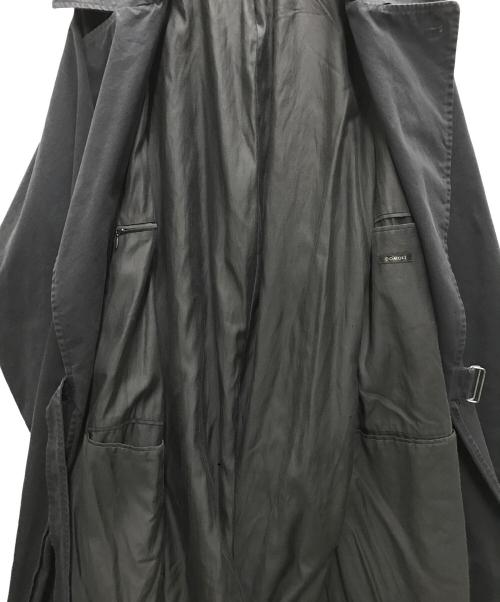 COMOLI（コモリ）COMOLI (コモリ) ウォッシュド タイロッケンコート ブラック サイズ:4の古着・服飾アイテム