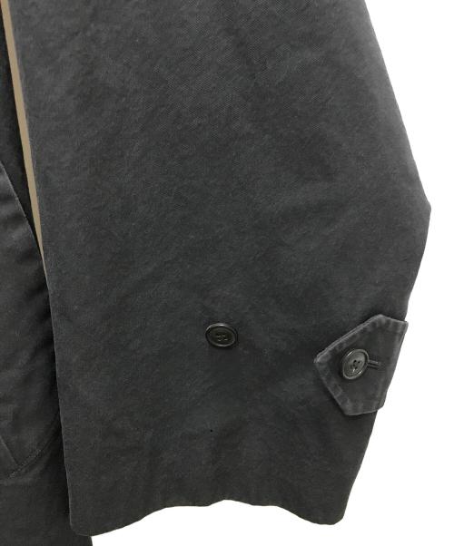 COMOLI（コモリ）COMOLI (コモリ) ウォッシュド タイロッケンコート ブラック サイズ:4の古着・服飾アイテム