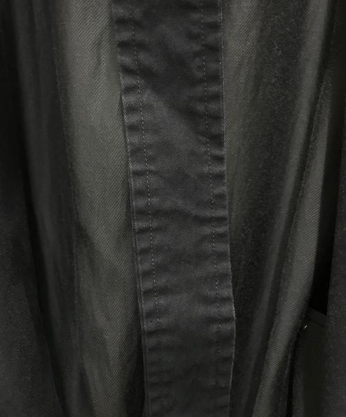 COMOLI（コモリ）COMOLI (コモリ) ウォッシュド タイロッケンコート ブラック サイズ:4の古着・服飾アイテム