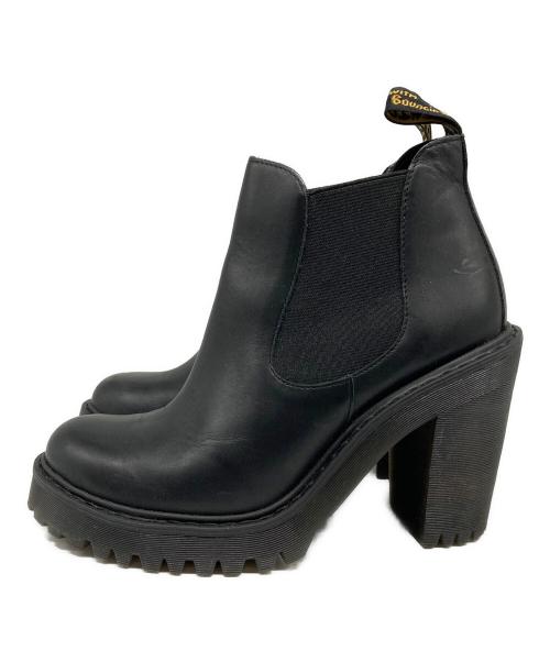 Dr.Martens（ドクターマーチン）Dr.Martens (ドクターマーチン) SEIRENE HURSTON CHELSEA BOOTS ブラック サイズ:38の古着・服飾アイテム