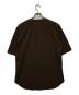 ACNE STUDIOS (アクネ ストゥディオス) ノーカラーシャツ ブラウン サイズ:44：7000円