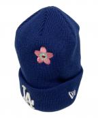 New Era×村上隆ニューエラ×ムラカミタカシ）の古着「MLB東京シリーズ2025コラボビーニー」｜ブルー