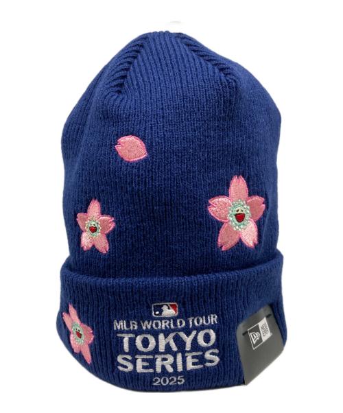 New Era（ニューエラ）New Era (ニューエラ) 村上隆 (ムラカミタカシ) MLB東京シリーズ2025コラボビーニー ブルー サイズ:OSFM 未使用品の古着・服飾アイテム