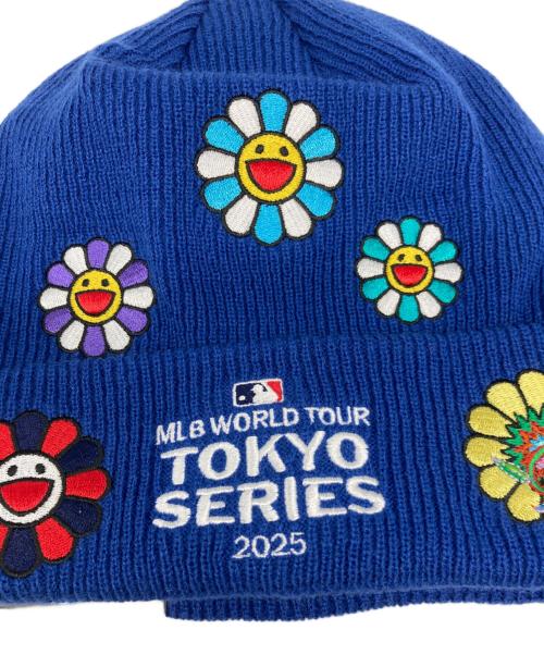 New Era（ニューエラ）New Era (ニューエラ) 村上隆 (ムラカミタカシ) MLB東京シリーズ2025コラボビーニー ブルー サイズ:OSFM 未使用品の古着・服飾アイテム