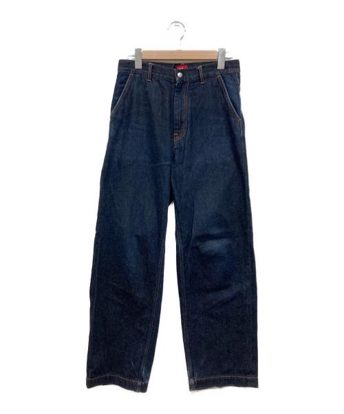 order（オーダー）order (オーダー) loose denim pants one wash インディゴ サイズ:Sの古着・服飾アイテム