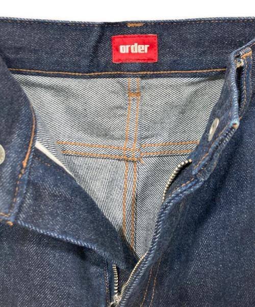 order（オーダー）order (オーダー) loose denim pants one wash インディゴ サイズ:Sの古着・服飾アイテム