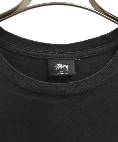 stussy（ステューシー）stussy (ステューシー) 00sチェリーロゴTEE ブラック サイズ:Mの古着・服飾アイテム