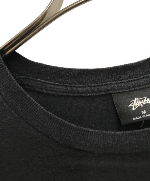 stussy（ステューシー）stussy (ステューシー) 00sチェリーロゴTEE ブラック サイズ:Mの古着・服飾アイテム