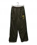 adidas×BRAIN DEADアディダス×ブレインデッド）の古着「TRACK PANT」｜オリーブ