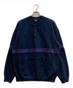 PWAプア）の古着「HEAVY KANOKO HENRYNECK P/O」｜ネイビー