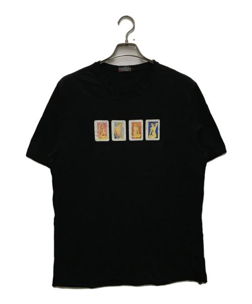 UNDERCOVER（アンダーカバー）UNDERCOVER (アンダーカバー) AFFA PIN UP GIRL TEE ブラック サイズ:Lの古着・服飾アイテム