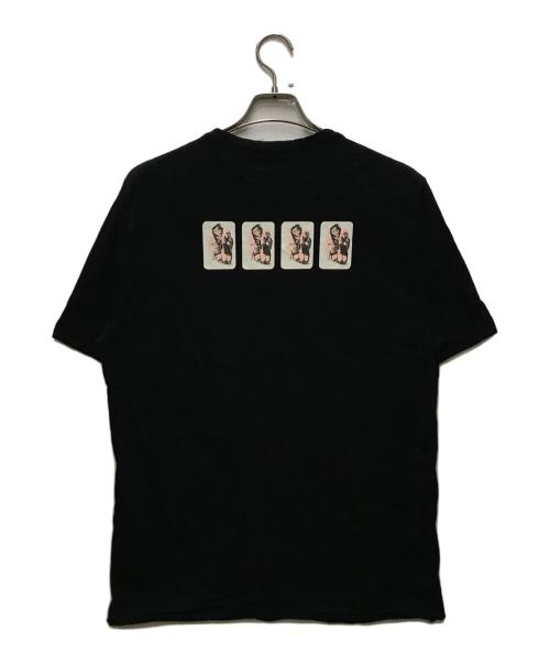 UNDERCOVER（アンダーカバー）UNDERCOVER (アンダーカバー) AFFA PIN UP GIRL TEE ブラック サイズ:Lの古着・服飾アイテム