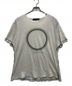 UNDERCOVERISM×COMME des GARCONSアンダーカバーイズム×コムデギャルソン）の古着「GIZ CIRCLE T-SHIRT」｜ホワイト