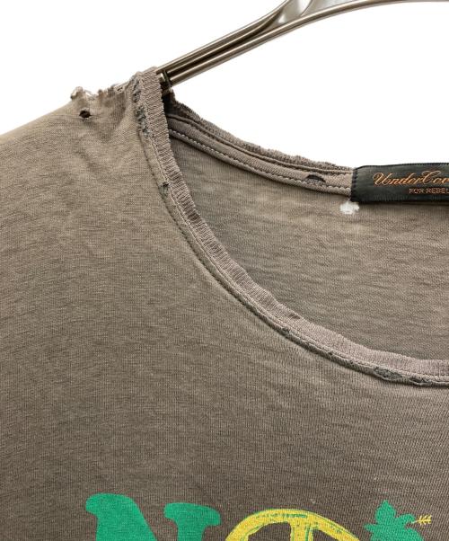 UNDERCOVERISM（アンダーカバーイズム）UNDERCOVERISM (アンダーカバーイズム) NO NUKES TEE グレー サイズ:Mの古着・服飾アイテム