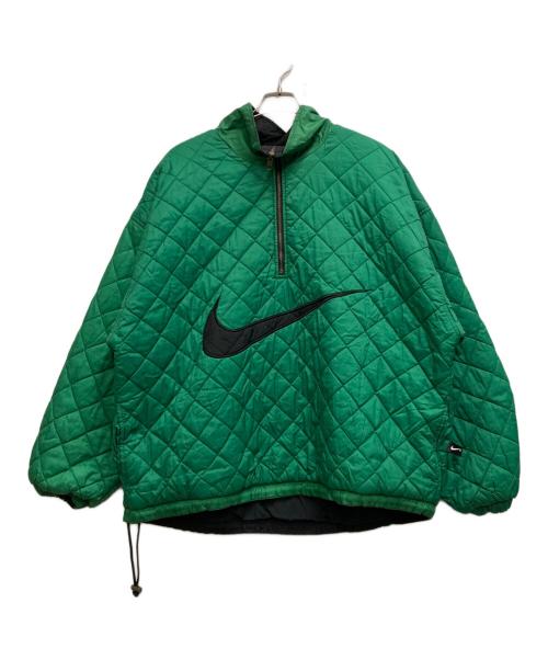 NIKE（ナイキ）NIKE (ナイキ) 90s キルティングナイロンアノラックジャケット グリーン サイズ:XLの古着・服飾アイテム