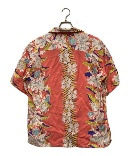 Sun Surf（サンサーフ）SUN SURF (サンサーフ) RAYON HAWAIIAN SHIRT レッド×イエロー サイズ:Lの古着・服飾アイテム