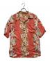 SUN SURF（サンサーフ）の古着「RAYON HAWAIIAN SHIRT」｜レッド×イエロー