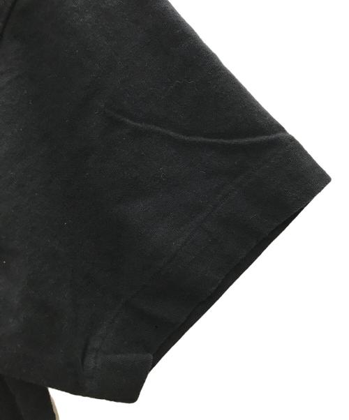 PLAY COMME des GARCONS（プレイコムデギャルソン）PLAY COMME des GARCONS (プレイコムデギャルソン) 逆さラインハートPLAYロゴTEE ブラック サイズ:Lの古着・服飾アイテム