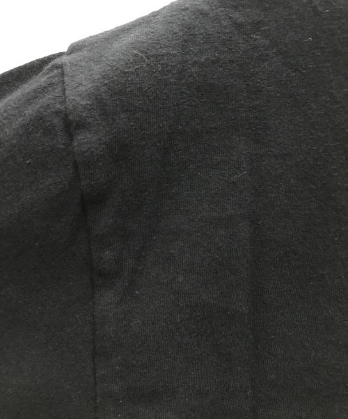 PLAY COMME des GARCONS（プレイコムデギャルソン）PLAY COMME des GARCONS (プレイコムデギャルソン) 逆さラインハートPLAYロゴTEE ブラック サイズ:Lの古着・服飾アイテム