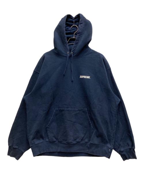 SUPREME（シュプリーム）Supreme (シュプリーム) Crown Hooded Sweatshirt ネイビー サイズ:XLの古着・服飾アイテム