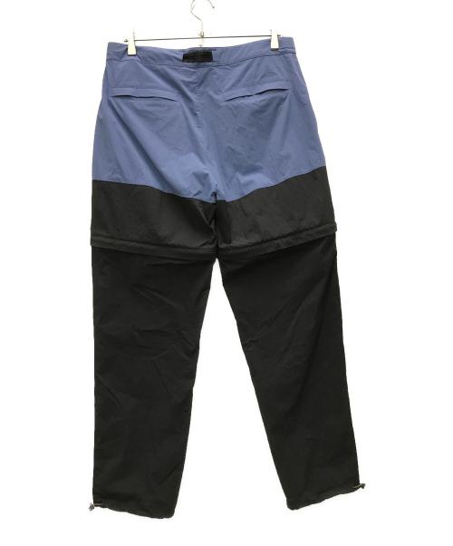 WDS SEPAUX（ダブルディエス）WDS SEPAUX (ダブルディエス) K-way (ケイウェイ) ナイロンデタッチャブルパンツ ブルー サイズ:Lの古着・服飾アイテム