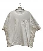 sacaiサカイ）の古着「Cotton Jersey T-Shirt」｜ホワイト