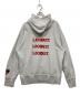 LFYT (エルエフワイティー) プリントロゴフーディ グレー サイズ:Ｌ：5000円