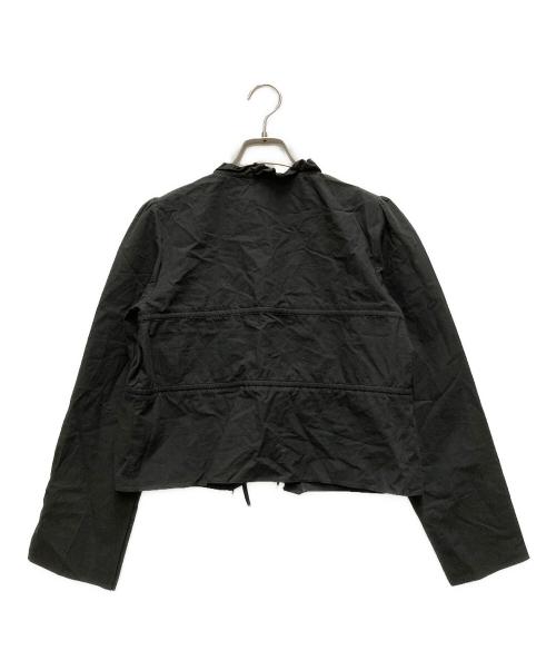 OPEN YY（オープンワイワイ）OPEN Yy (オープンワイワイ) ruffle-blouse ブラック サイズ:1の古着・服飾アイテム
