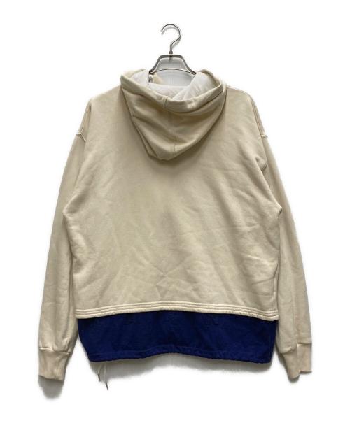 MARNI（マルニ）MARNI (マルニ) レイヤードジップパーカー ベージュ サイズ:46の古着・服飾アイテム