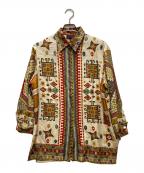 ETROエトロ）の古着「シルク総柄L/Sシャツ」｜マルチカラー
