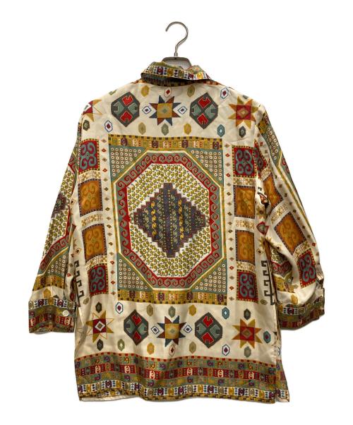 ETRO（エトロ）ETRO (エトロ) シルク総柄L/Sシャツ マルチカラー サイズ:38の古着・服飾アイテム