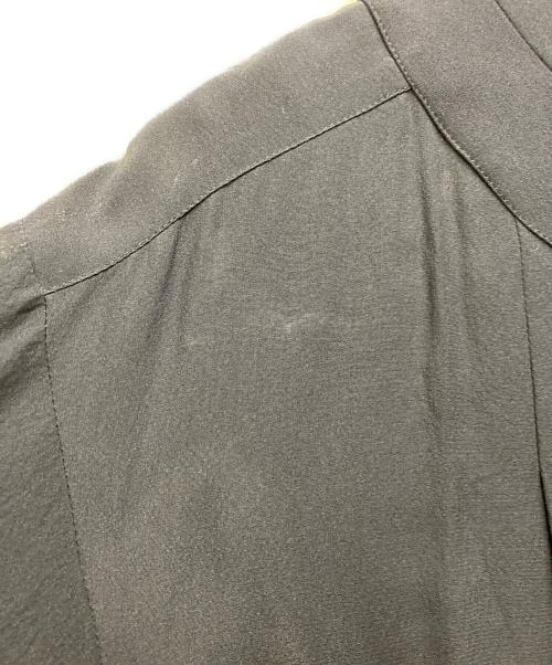 CHANEL（シャネル）CHANEL (シャネル) ノーカラーワンピース ネイビー サイズ:38の古着・服飾アイテム