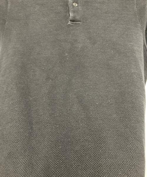 BALENCIAGA（バレンシアガ）BALENCIAGA (バレンシアガ) タイトフィットロゴポロシャツ ブラック サイズ:Mの古着・服飾アイテム