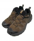 SALOMONサロモン）の古着「X ULTRA 360 LEATHER GORE-TEX」｜ブラック×ブラウン