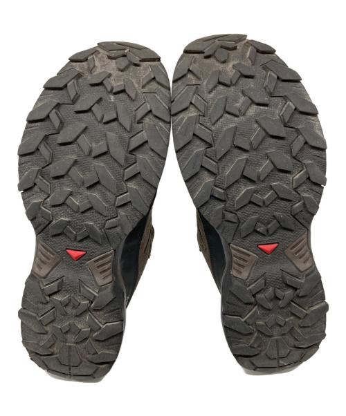 SALOMON（サロモン）SALOMON (サロモン) X ULTRA 360 LEATHER GORE-TEX ブラック×ブラウン サイズ:US 8 1/2の古着・服飾アイテム