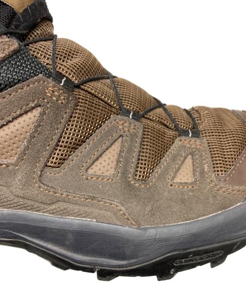 SALOMON（サロモン）SALOMON (サロモン) X ULTRA 360 LEATHER GORE-TEX ブラック×ブラウン サイズ:US 8 1/2の古着・服飾アイテム