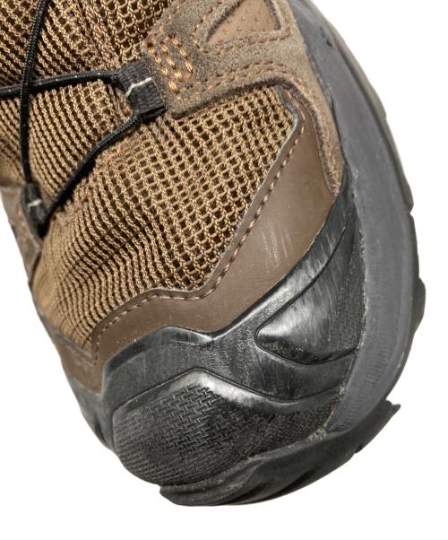 SALOMON（サロモン）SALOMON (サロモン) X ULTRA 360 LEATHER GORE-TEX ブラック×ブラウン サイズ:US 8 1/2の古着・服飾アイテム