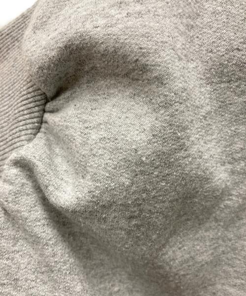 ELIZAVETA RAKHMANKULOVA（エリザベータ）ELIZAVETA RAKHMANKULOVA (エリザベータ) 半袖フーディ― グレー サイズ:Sの古着・服飾アイテム