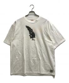 KAPITAL（キャピタル）の古着「木プリントTシャツ」｜ホワイト
