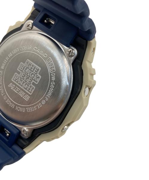 CASIO（カシオ）CASIO (カシオ) BlackEyePatch (ブラックアイパッチ) 腕時計 ネイビーの古着・服飾アイテム