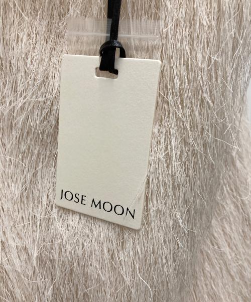JOSE MOON（ジョゼムーン）JOSE MOON (ジョゼムーン) FRINGE BOXY CAMIDRESS フリンジボクシーキャミドレス ホワイト サイズ:Fの古着・服飾アイテム