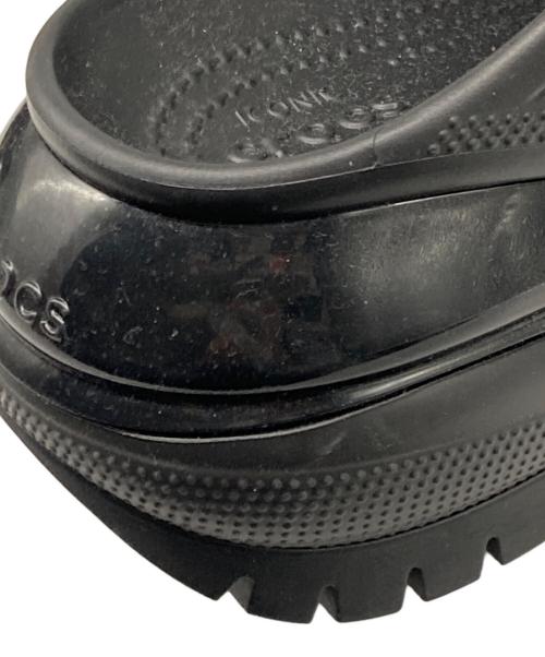 crocs（クロックス）crocs (クロックス) classic mega crush clog ブラック サイズ:7 Wの古着・服飾アイテム