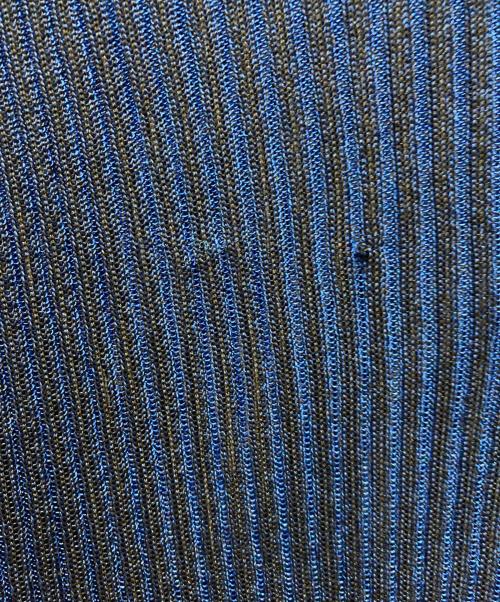 OUR LEGACY（アワーレガシー）OUR LEGACY (アワーレガシー) リブニットシャツ/カーディガン ブルー サイズ:34の古着・服飾アイテム