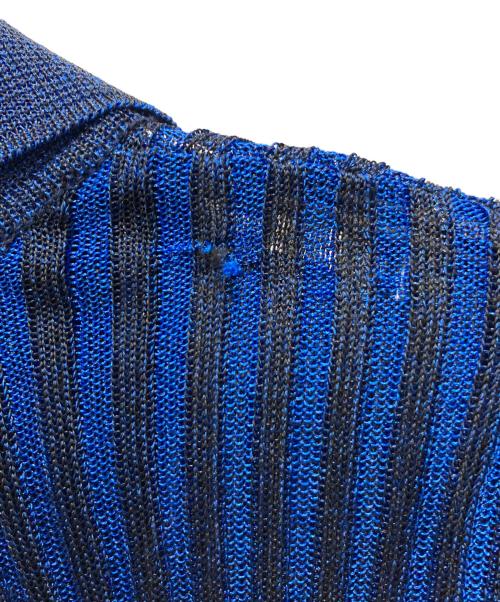 OUR LEGACY（アワーレガシー）OUR LEGACY (アワーレガシー) リブニットシャツ/カーディガン ブルー サイズ:34の古着・服飾アイテム