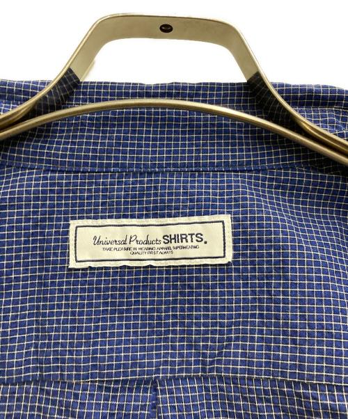 UNIVERSAL PRODUCTS.（ユニバーサルプロダクツ）UNIVERSAL PRODUCTS. (ユニバーサルプロダクツ) S/S REGULAR SHIRTS ネイビー サイズ:3　の古着・服飾アイテム