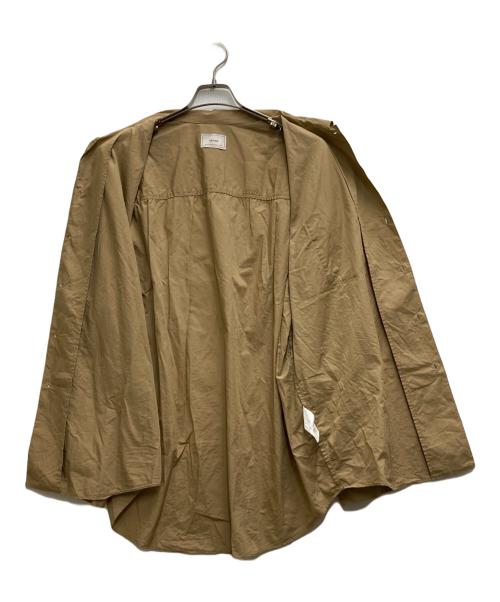 EVCON（エビコン）EVCON (エビコン) OVERSIZED L/S SHIRTS ベージュ サイズ:3の古着・服飾アイテム