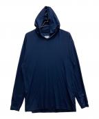 BIBLIOTHERKビブリオテーク）の古着「BASIC HOODIE」｜ネイビー