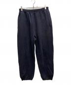 UNIVERSAL PRODUCTS.ユニバーサルプロダクツ）の古着「JUMBERCA SWEAT PANTS」｜ネイビー