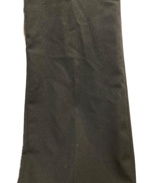 COMME des GARCONS HOMME PLUS（コムデギャルソンオムプリュス）COMME des GARCONS HOMME PLUS (コムデギャルソンオムプリュス) ウールギャバノータックパンツ ブラック サイズ:Ｓの古着・服飾アイテム