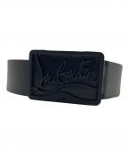 Christian Louboutinクリスチャン・ルブタン）の古着「RICKY BELT」｜ブラック